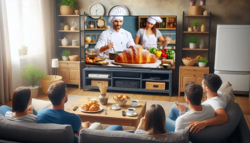 Abonnement IPTV 4K - Application sur écran TV Ultra HD affichant un match de football en qualité cristalline.